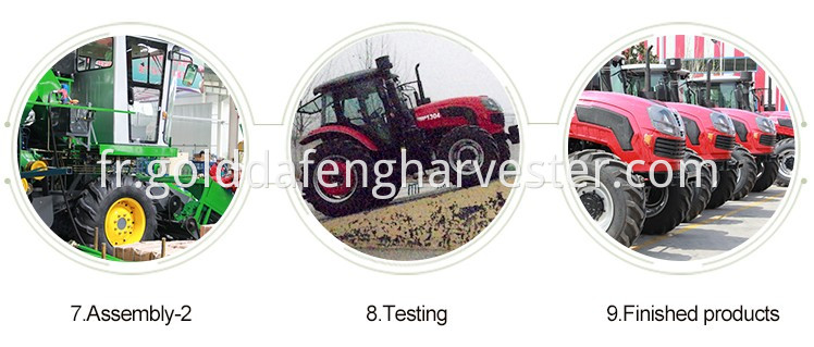 self-propelled combine harvester maize/ corn 4 rowsr--PRODUCT LINE003